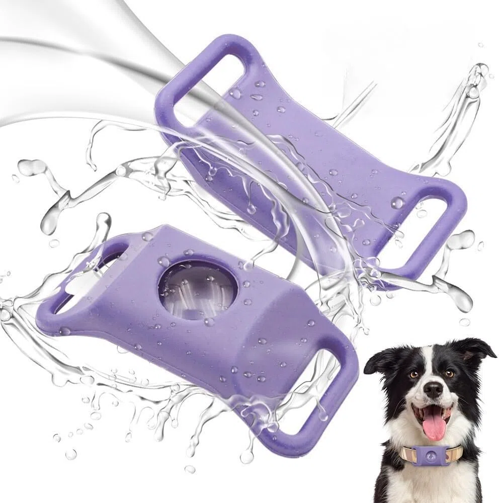 Aquality Pets Collier Antiparasitaire, Anti - Puces Et Tiques pour Chien Et Chat (Gris)