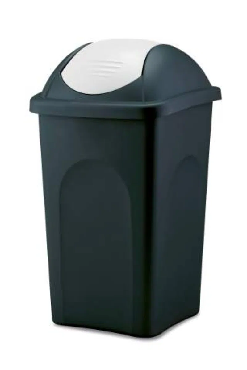 Stefanplast BASCULA MULTIPAT 30 L Noir/Blanc, comme sur la Photo