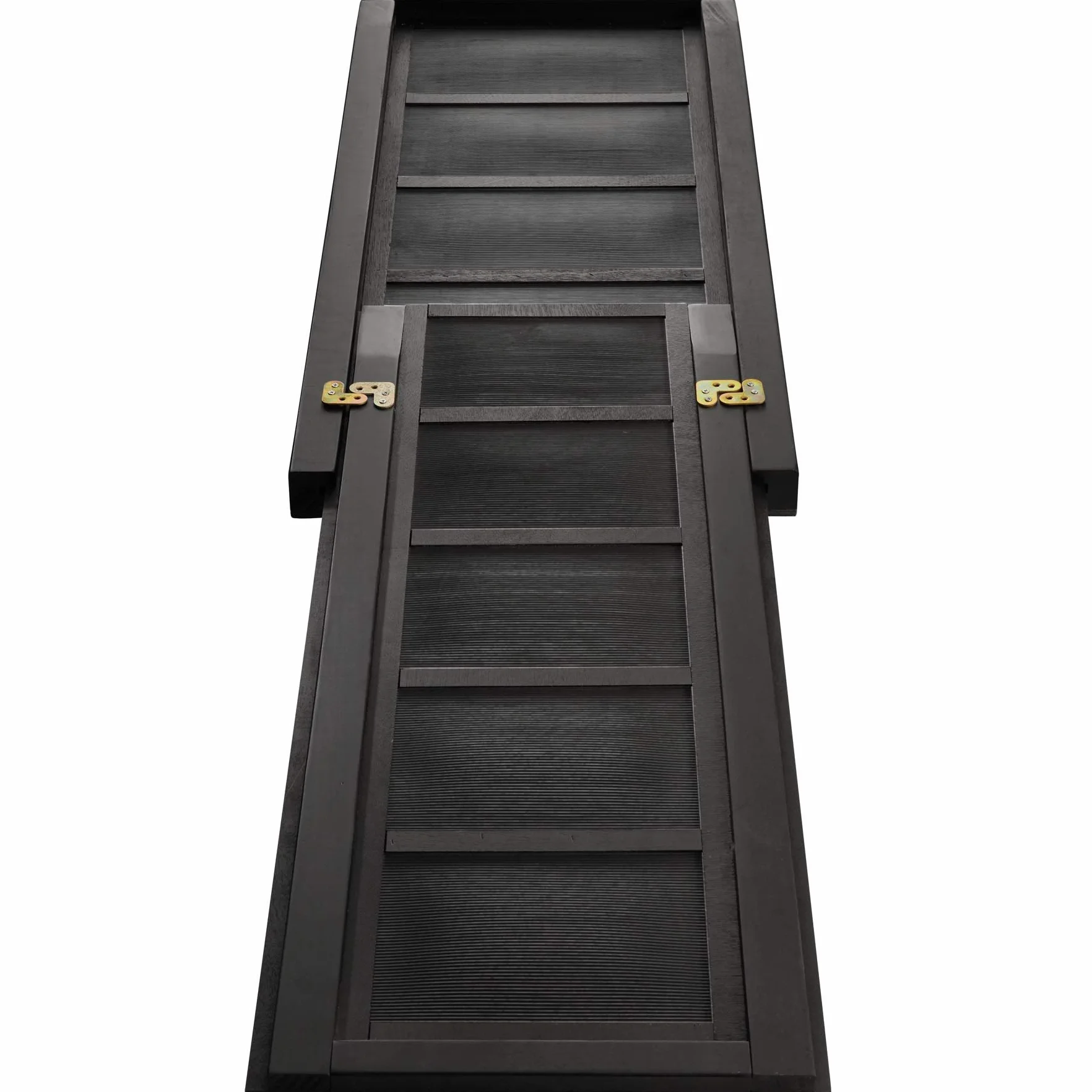 TecTake 403247 Rampe pour Chien, Aide à l'entrée dans Le Coffre, escalier télescopique pour Chiens, Rampe en Bois, antidérapante, 165 x 43 cm, jusqu'à 50 kg