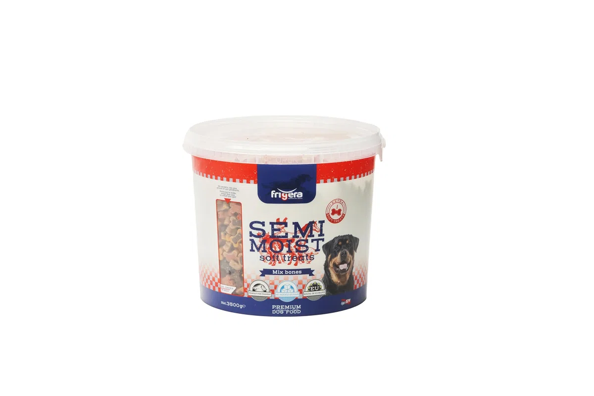 Frigera Semi-Moist Soft Treats Mix Bones (9) 3500g