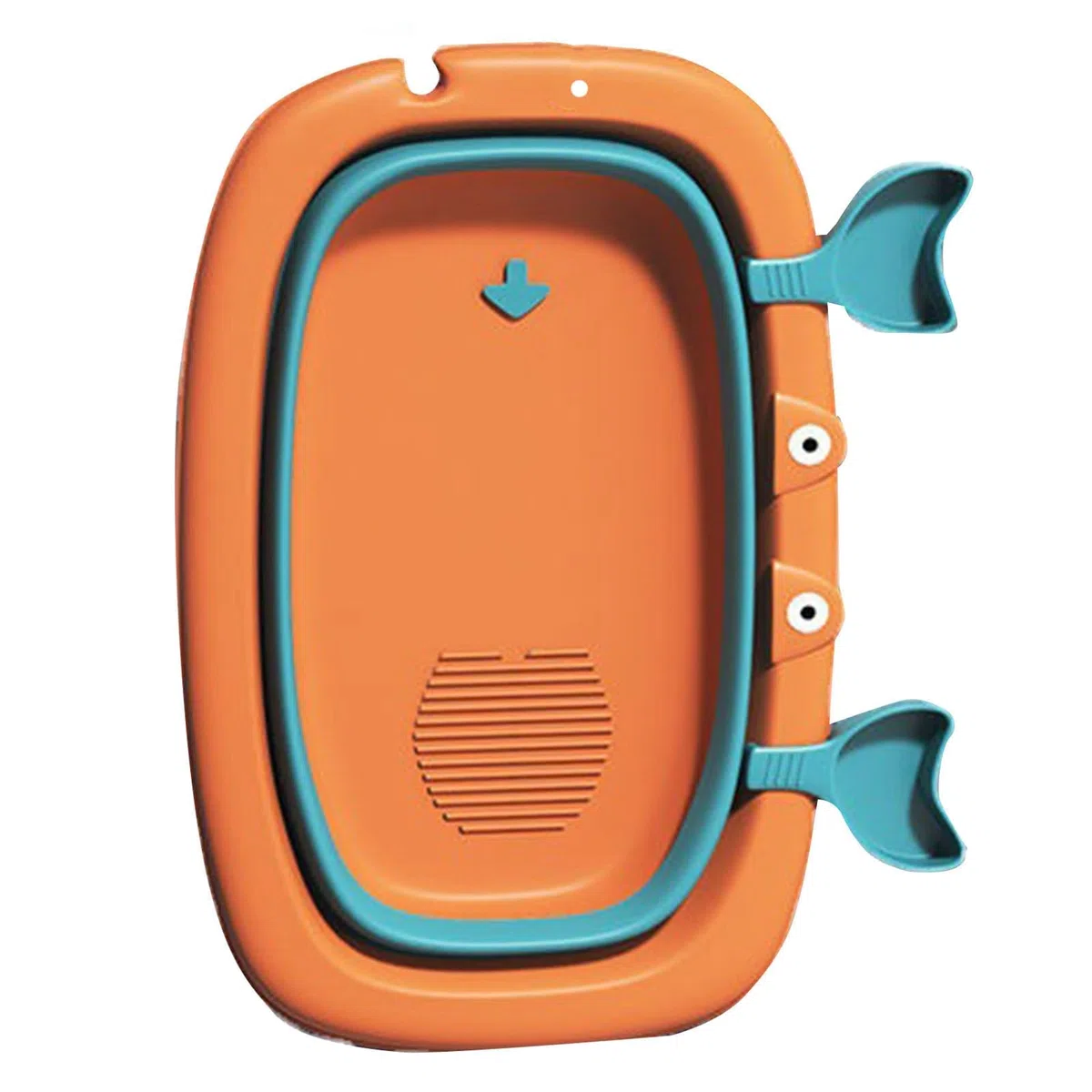 Qcwwy Fournitures de Toilettage de Nettoyage de Chien, Baignoire Portative Multifonctionnelle d'animal Familier avec Le Trou de Douche pour Les Chats et Les Chiens Baignoire Pliable