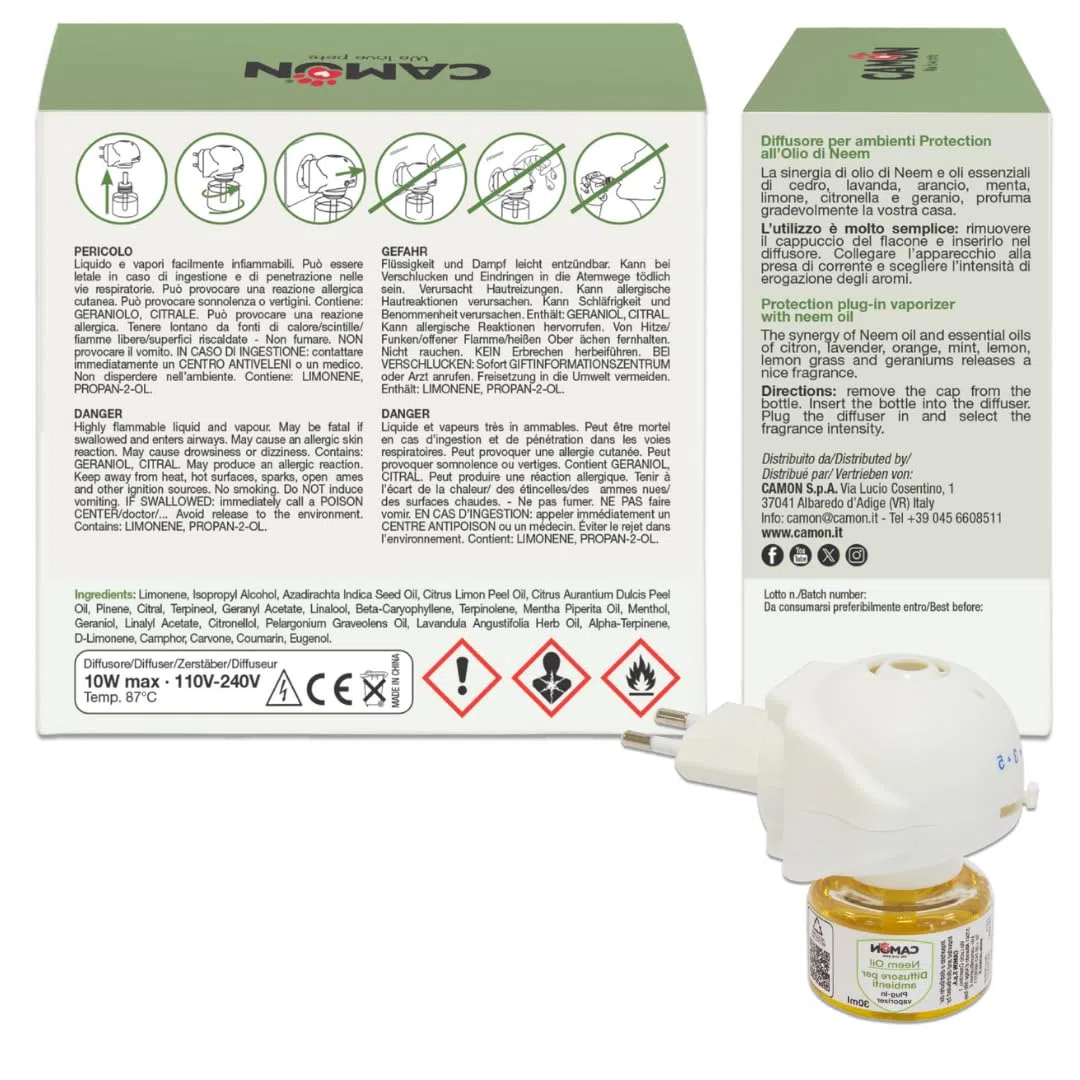 Empreintes Naturelles Diffuseur pour environnements à l'huile de Neem - 1000 g