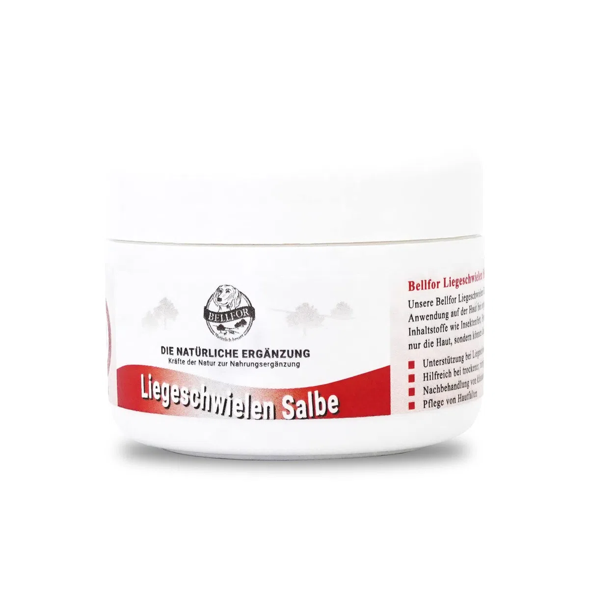 Bellfor Crème pour Les callosités chez Les Chiens - Crème pour Chien pour Peau sèche, callosités sur Les Coudes et Les Coussinets, avec Graisse d'insecte. Antibactérienne, Anti-inflammatoire - 30 ML