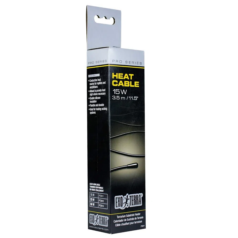 Exoterra Câble Chauffant pour Reptiles et Amphibiens 15 W