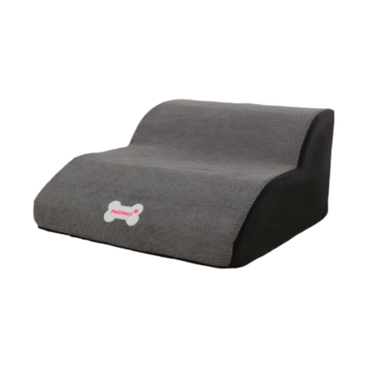 Escalier pour Chien, Deux Marches, échelle pour Animaux, Rampe D'accès pour Canapé, Housse Amovible, éponge de Polyester Douce, Antidérapant, pour