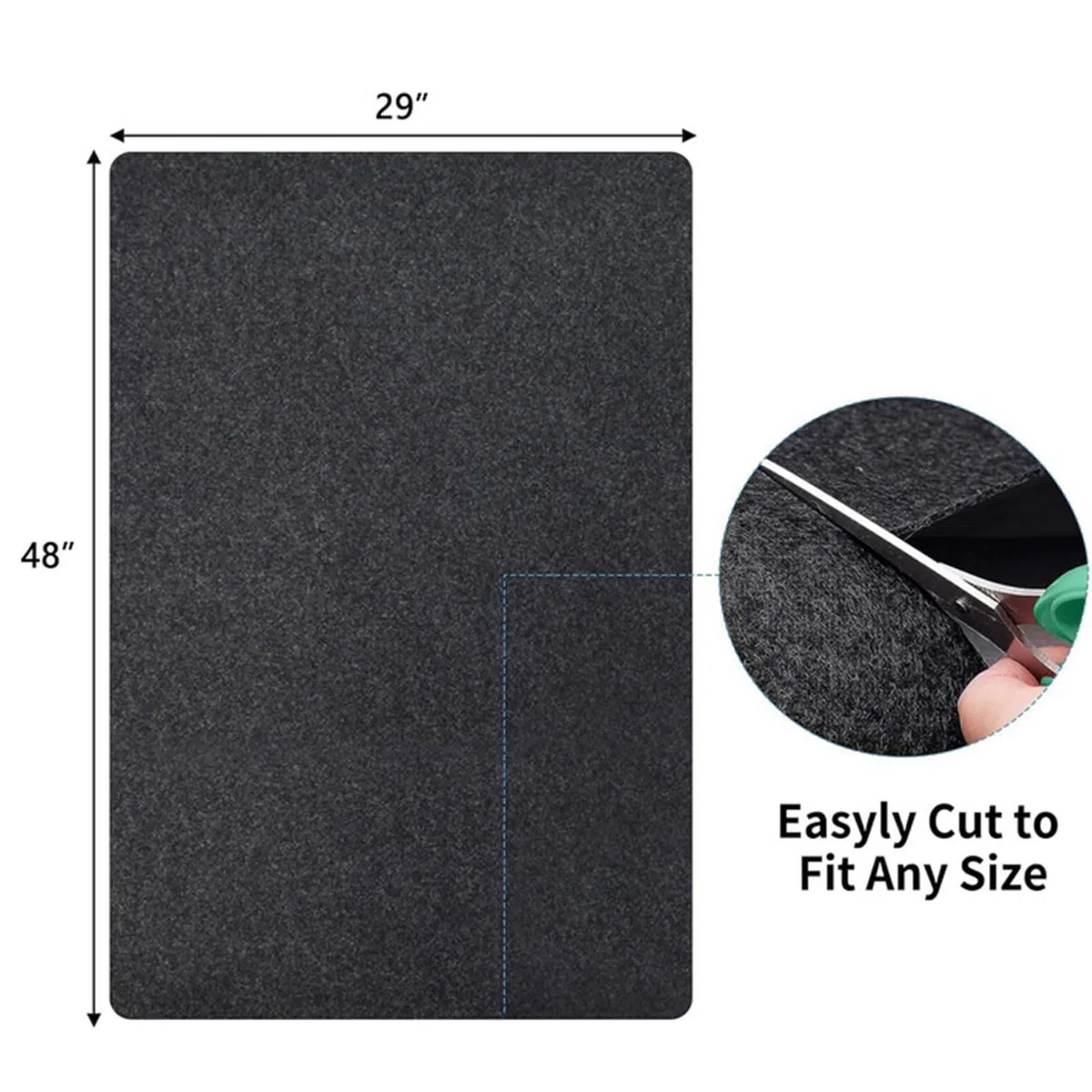 1 tapis de cage pour chien de 70 x 120 cm pour protéger les sols pour l'entraînement, sous le tapis de cage pour animaux de compagnie, plateau pour protéger les sols, tapis de niche,
