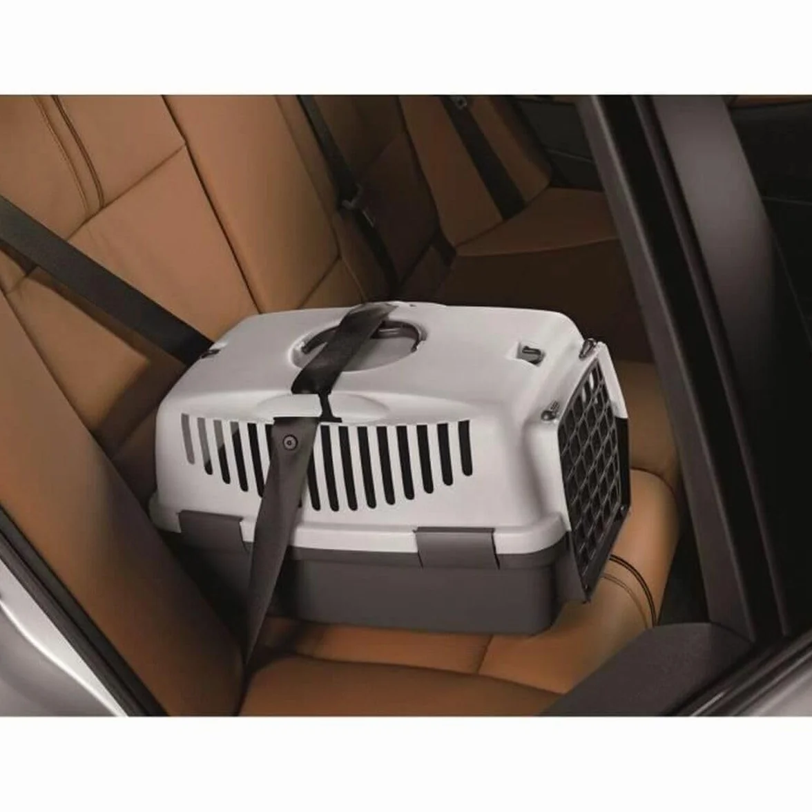 Kerbl Chien Box de Transport Gulliver 48x32x31 cm Gris