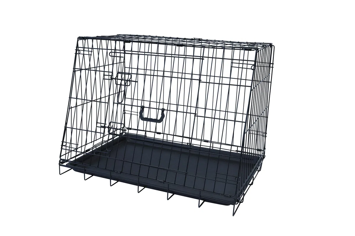 Streetwize Caisse pliante pour chien inclinée - Medium - 76x56x54cm