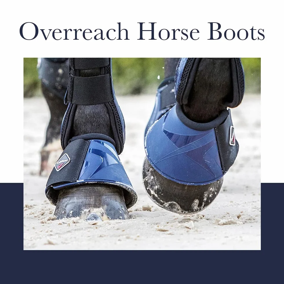 LeMieux Paire de Cloches en Caoutchouc, Bottes Overreach Mixte