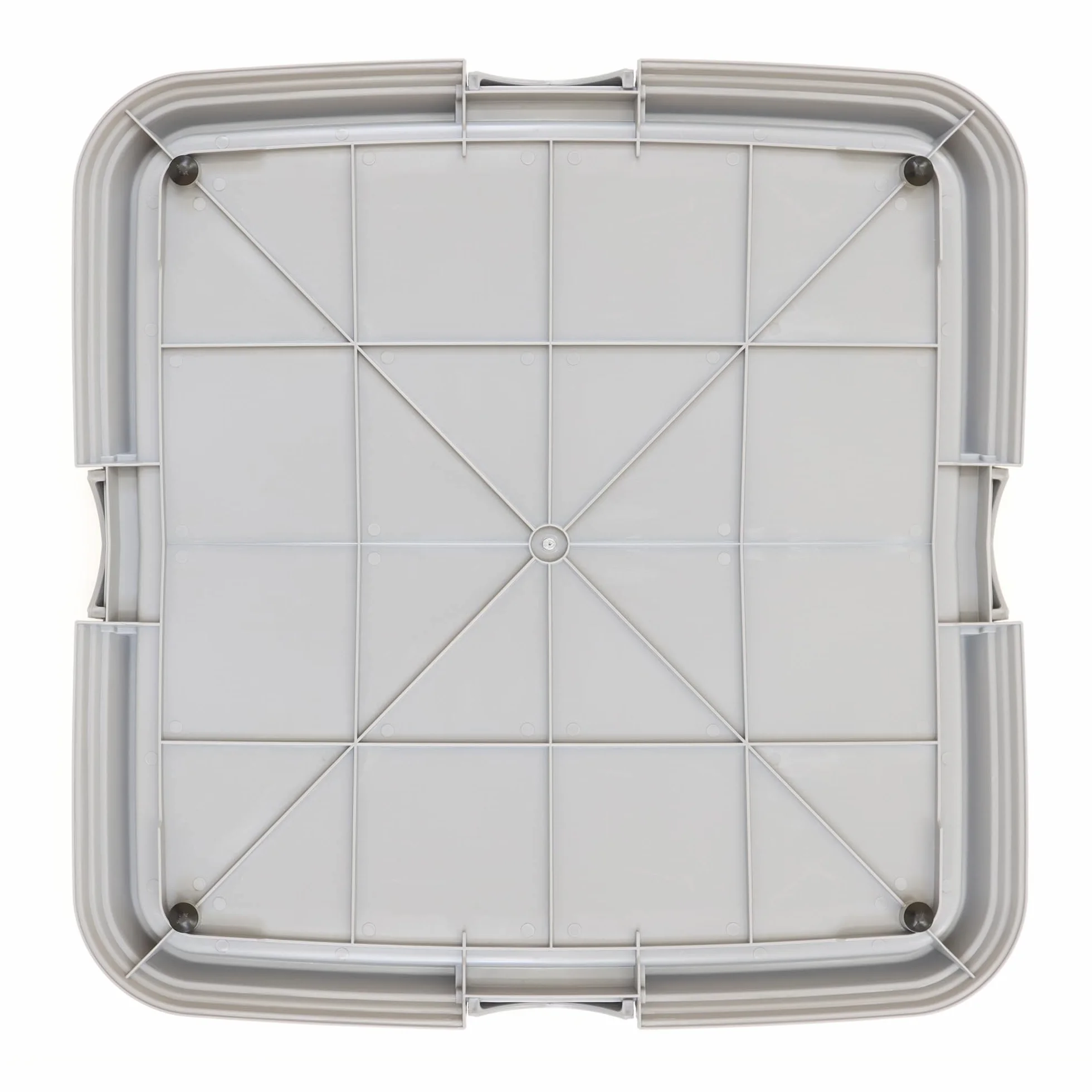 CROCI Happy Nappy - Porte Alaise pour Chien 60x60 cm, Support Hygiénique Tapis Educateur Chiot, Chien et Animaux de Compagnie, Propreté Protège des Pipi Chiens et Chats Avec Oeillets Antidérapants