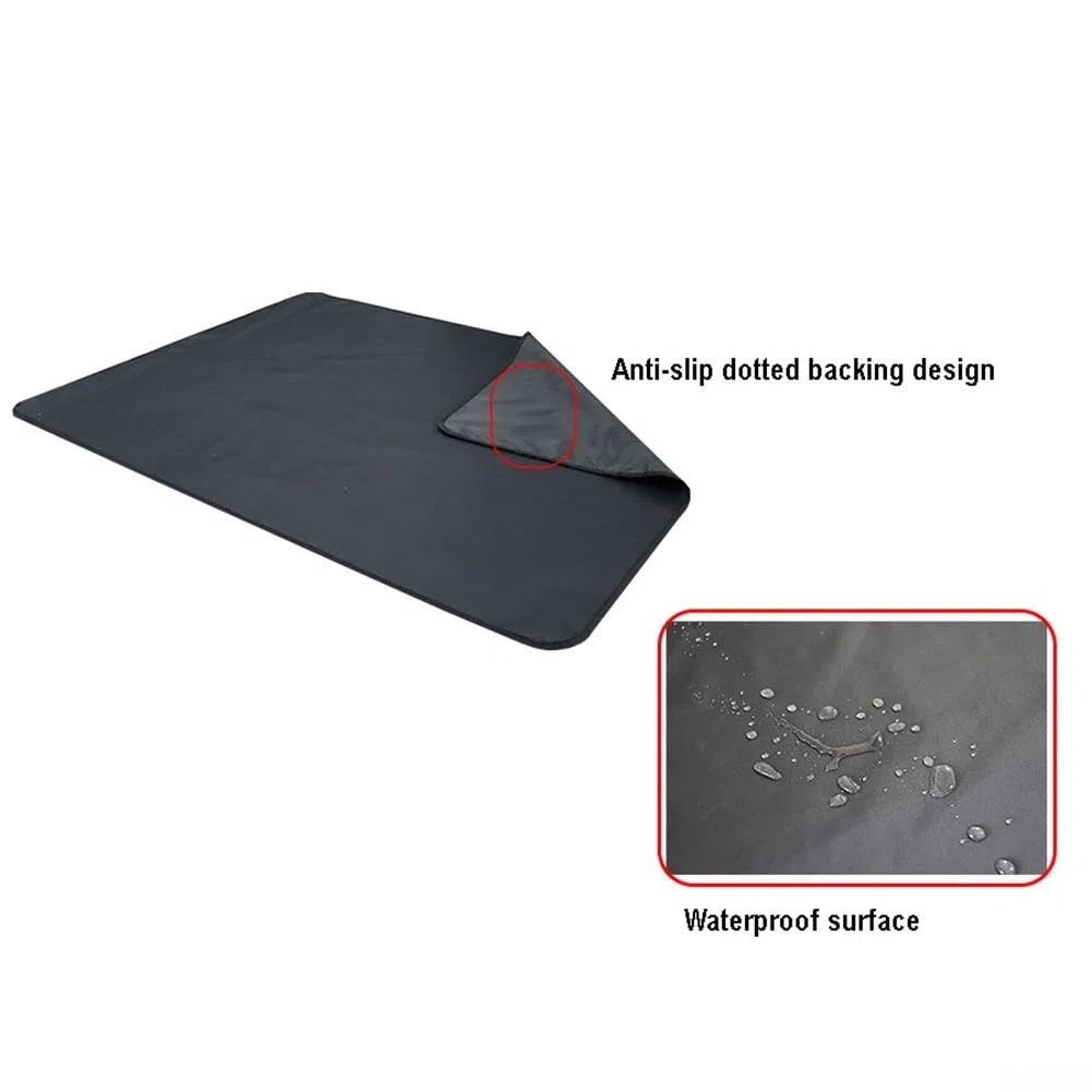 Tapis de sol imperméable pour cage à oiseaux 600D avec fond antidérapant pour une installation stable et résistant à la saleté