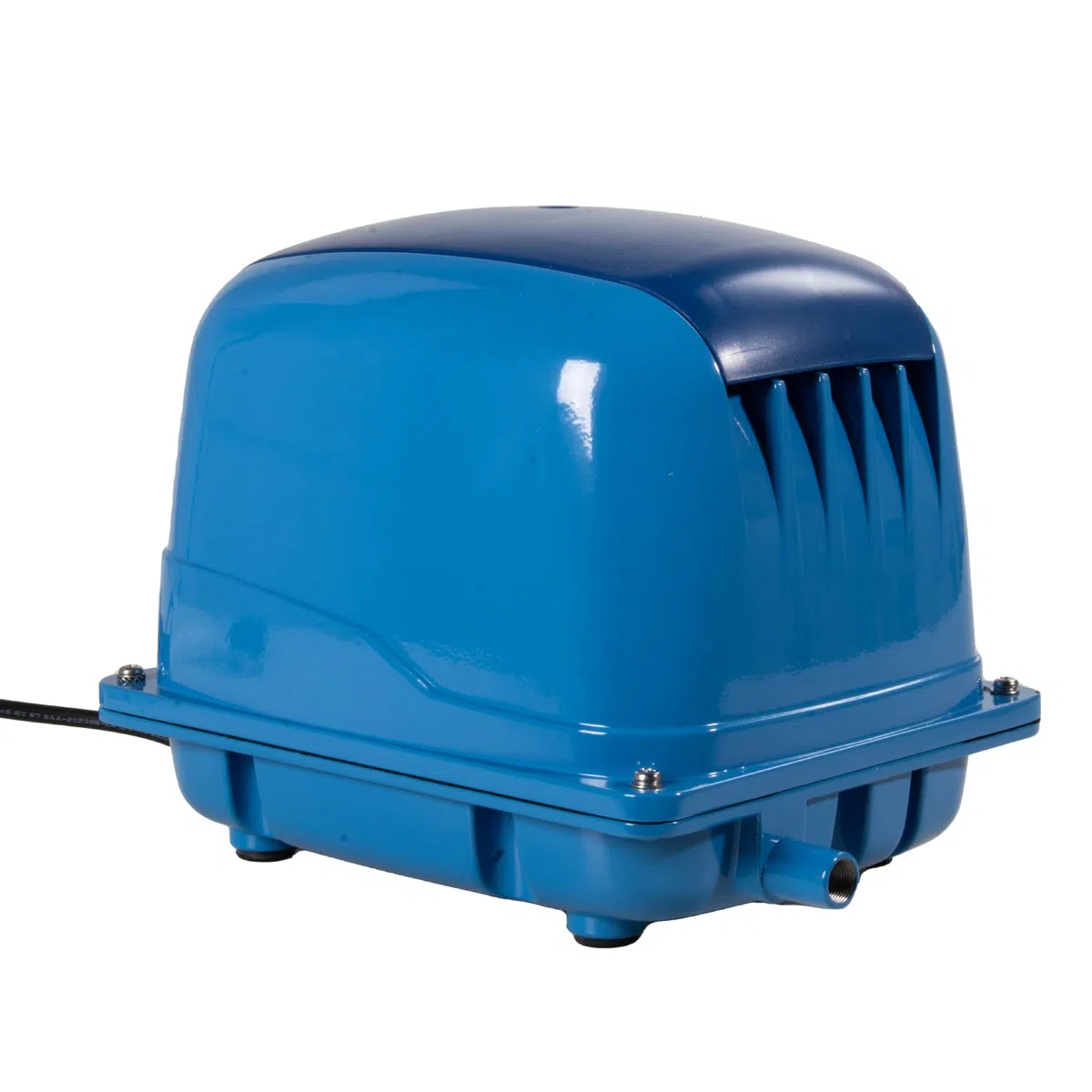 Aquaforte Ap-45 Pompe à Air, 25 Watt, max. Pression 3,0 m, Convient aux Piscines et Bassins jusqu'à 28m3, Poissons max. 24.000 Litres, Koi max. 12.000 Litres, 2,9 Kg, Sortie 16,5 mm.