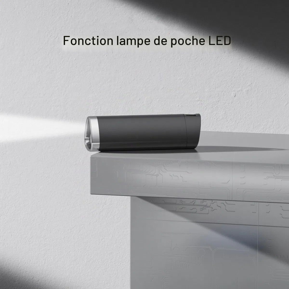 Répulsif pour chiens à ultrasons portable avec mode lampe de poche, arrêt des aboiements, rechargeable, entraînement comportemental de longue durée, facile à utiliser pour les chiens à l