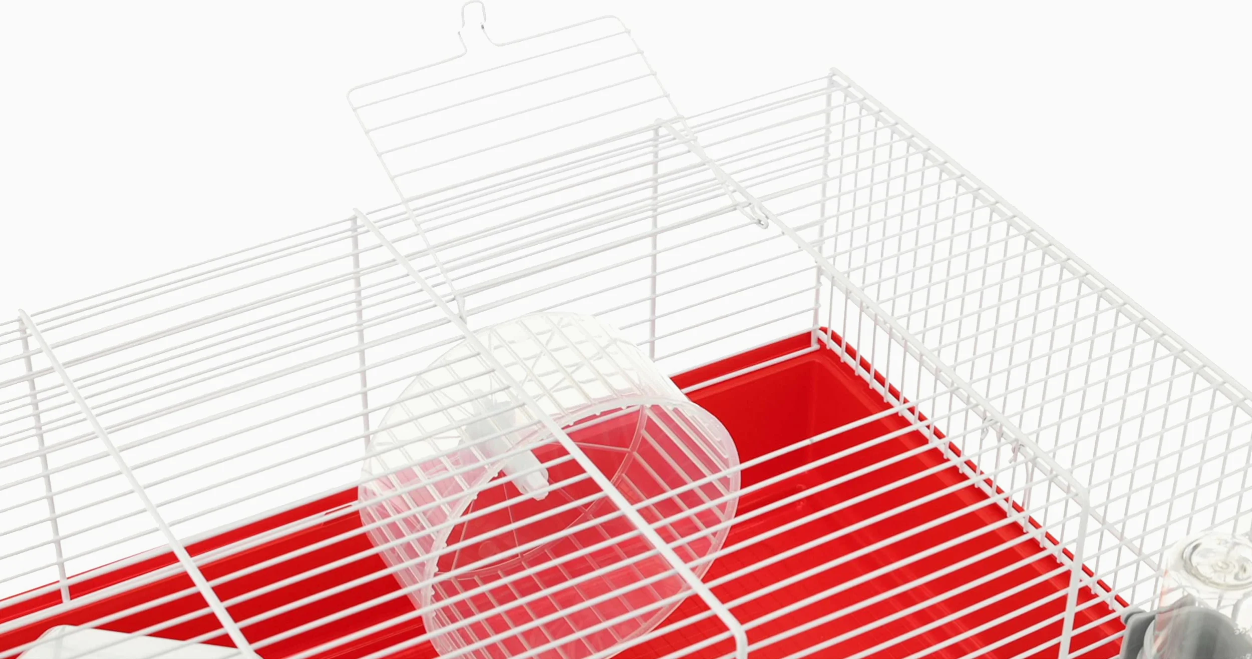 Ferplast Cage pour Hamsters Petits Rongeurs CRICETI 9,Cage Hamster en Plastique, Accessoires Inclus: Roue Hamster, Biberon, Maison Hamster, Mangeoire 46 x 29,5 x h 23 cm.