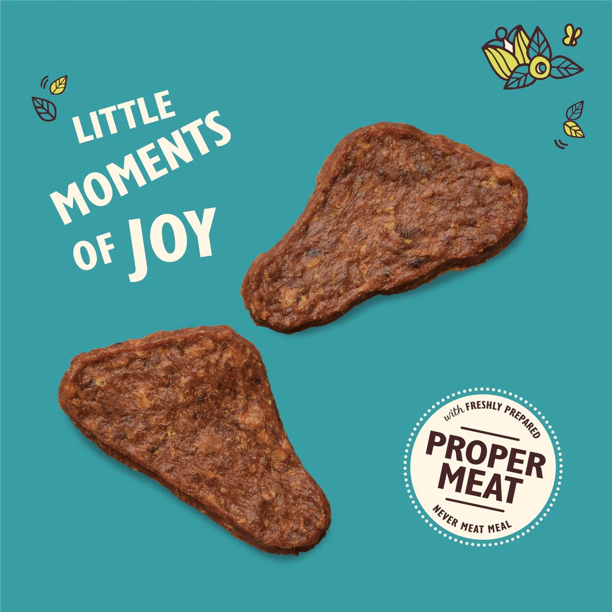 Lily’s Kitchen Fabriqué à partir d’ingrédients naturels Paquet de friandises Mini Jerky de délicieux Canard pour Chiens de Petite, Moyenne et Grande Taille 8 x 70g