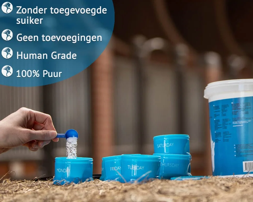 PharmaHorse Biotine+ | Biotine Cheval | Croissance cellulaire Cheval | Peau & Fonctions nerveuses | Métabolisme énergétique | Pas de sucres ajoutés | 1000 grammes