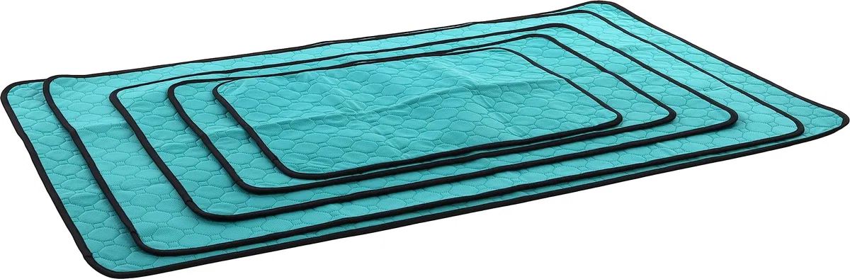 Flamingo Tapis d'entrainement Lavable Patsy Vert L ANTIDERAPANT 85x51CM