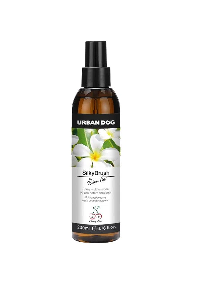 Urban Dog │ Silky Brush 200 ML │ Spray démêlant Multifonctionnel pour Chiens