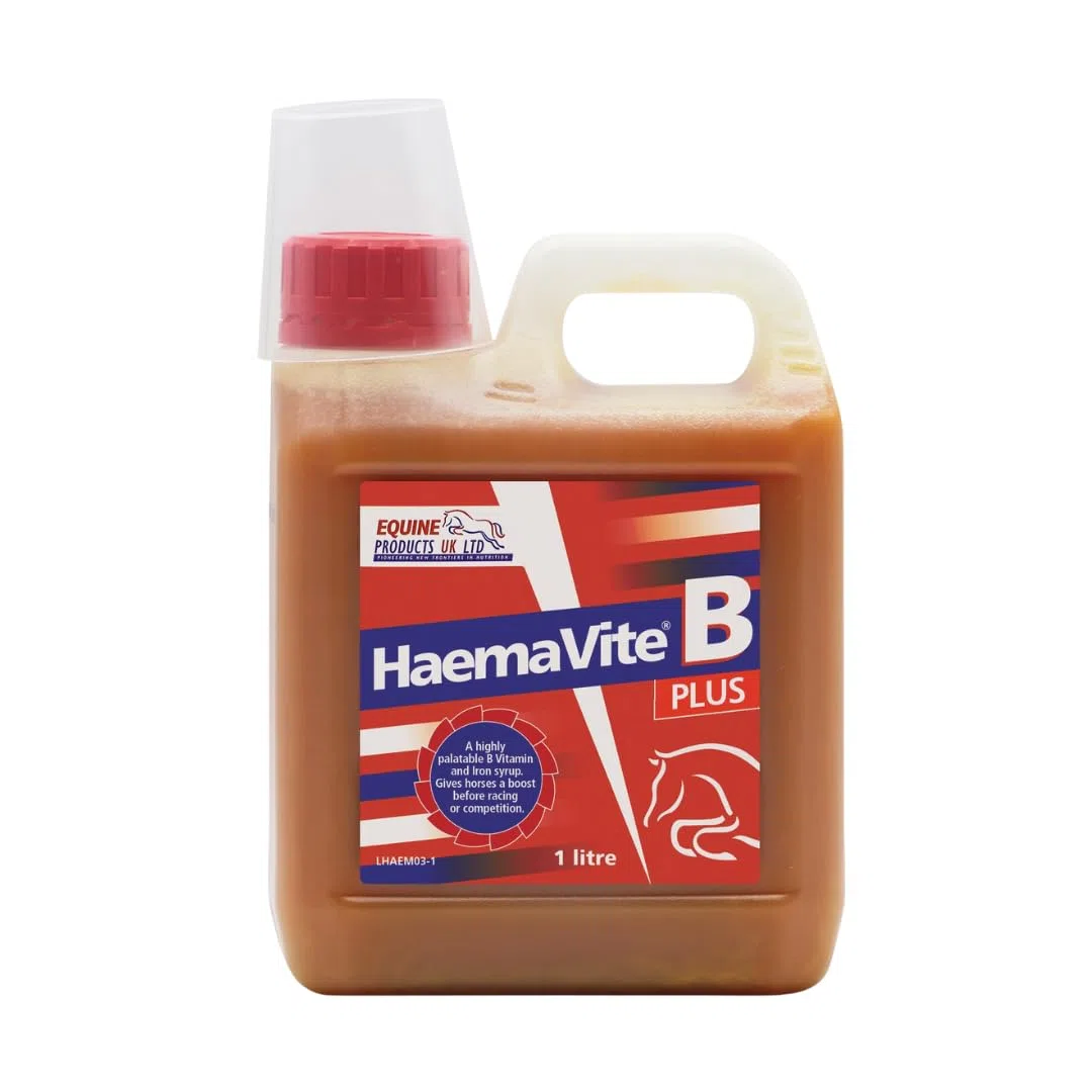 Haemavite B Plus Liquid Supplement for Horses 1 Litre