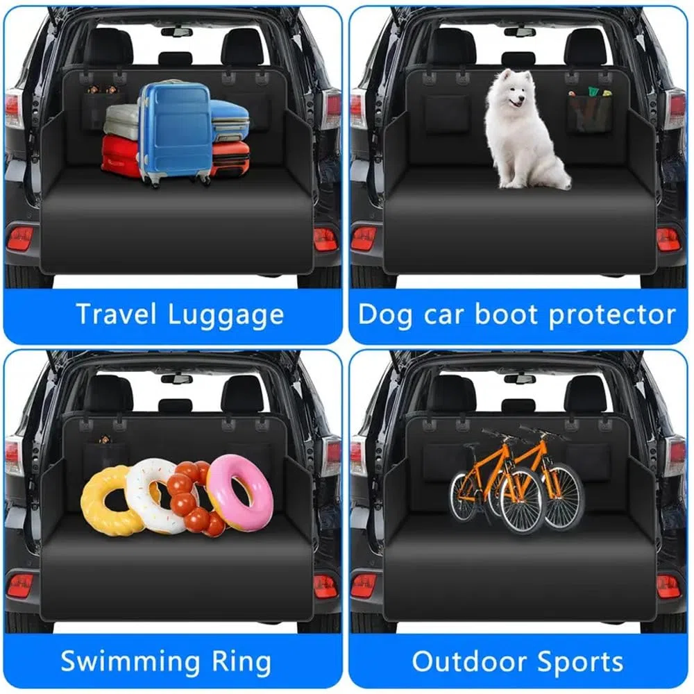 Housse de Protection pour Coffre de Citroën Berlingo 3 (III) I 2018-2024, Couverture et Tapis de Protection Chien pour Voiture