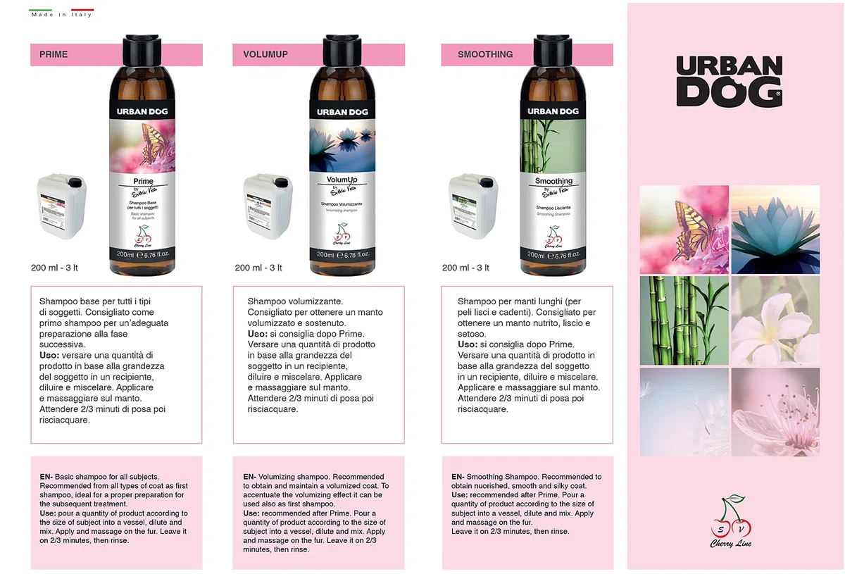 Urban Dog │ Silky Brush 200 ML │ Spray démêlant Multifonctionnel pour Chiens