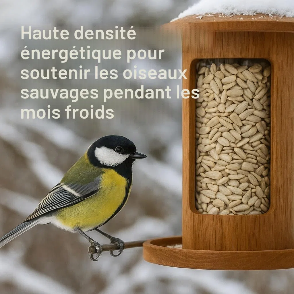GiDeli Graines de tournesol pelées 25 kg – Nourriture pour oiseaux de jardin et oiseaux sauvages – Nourriture pour oiseaux sauvages 4 ans – Alimentation précieuse pour oiseaux sauvages – Distributeur