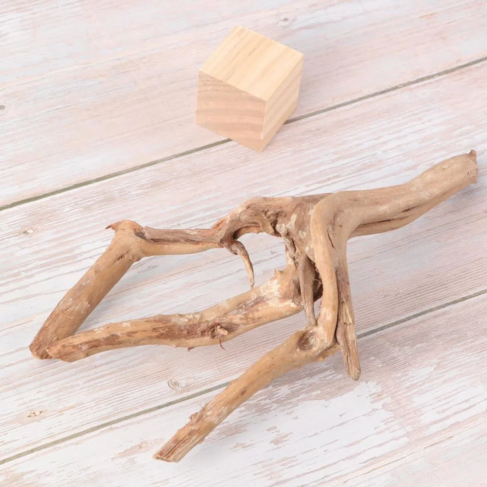 Décoration D'aquarium en Branche Naturelle 30-35 Cm pour Aquarium d'eau Douce Ancrage de Mousse Ph, pour Aquarium de Poissons Plusieurs Styles