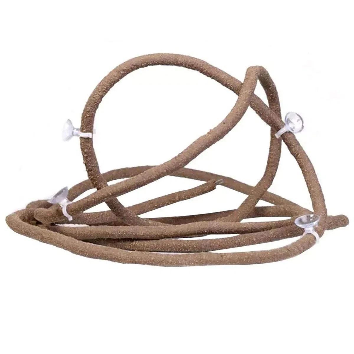 POHOVE Petit Animal Bend-A-Branch Jungle Vigne de Compagnie Habitat Décor avec Ventouses, Flexible Décor, Reptile Grimpeur Long pour Lézard, Serpents Et Plus Alpinisme - comme Image Show, 39.37inch