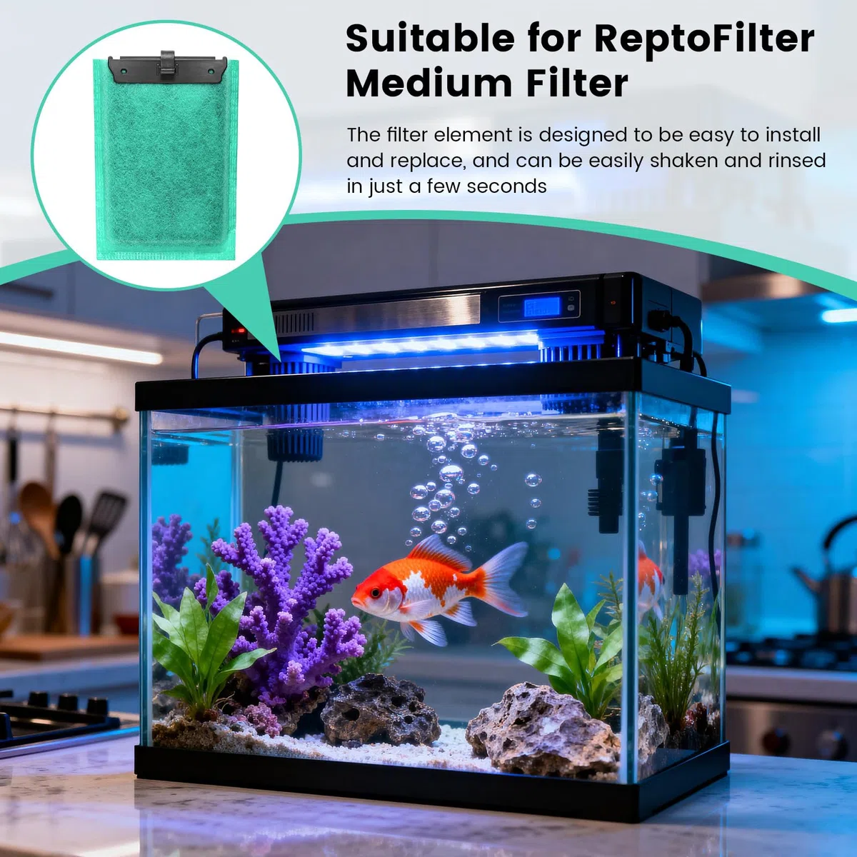 12 PCS Cartouches de Rechange Compatible avec Tetra EasyCrystal 250/300, Cartouches Filtrantes de Rechange pour EasyCrystal Contient du Charbon Actif et de la Zéolithe, Filtre Intérieur pour Aquarium