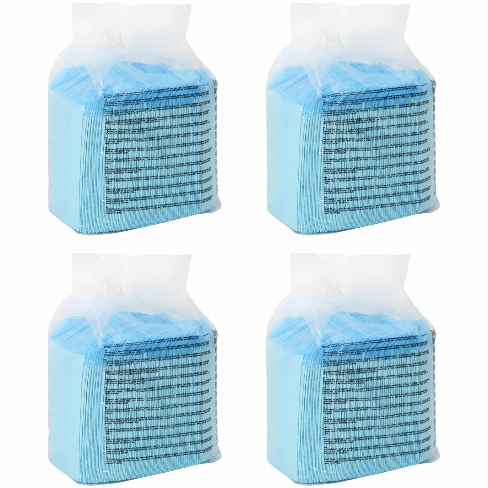 Lot de 200 Alaise pour Chien, Tapis Éducateur Hygiénique Jetable Absorbant Alèse Pipi Propreté Educateur pour Chien en Tissu Non tissé 200 pcs 45x33 cm