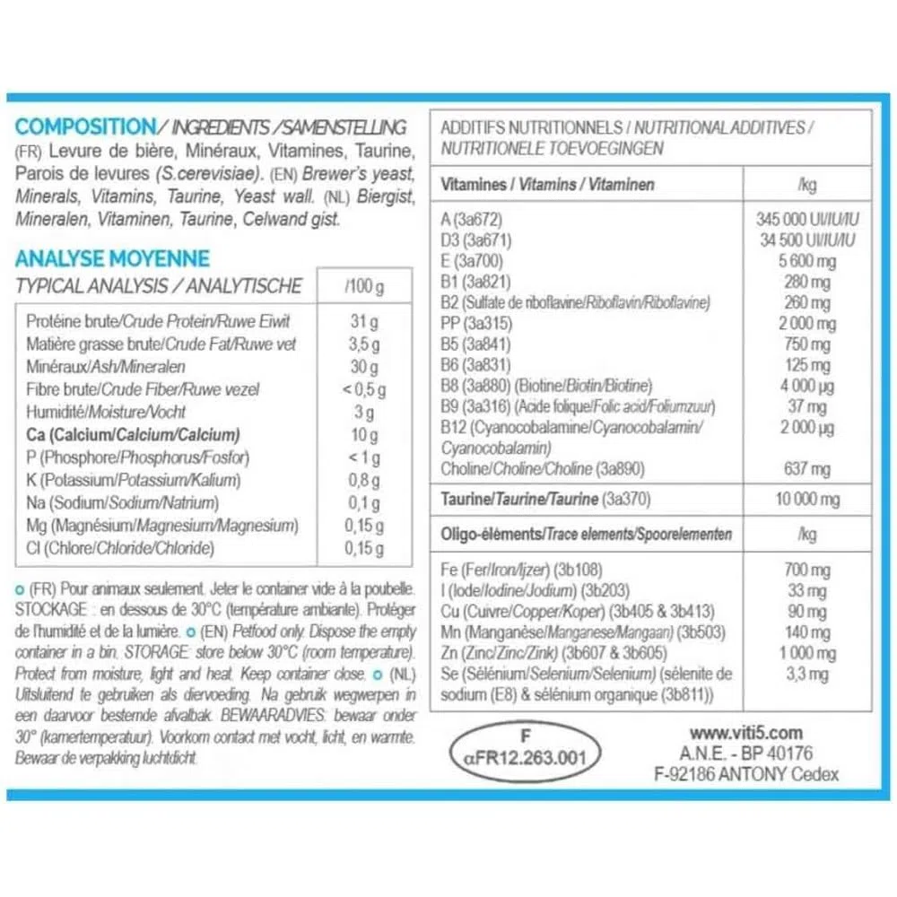 VIT'I5 Bleu Chien/Chat- OSALIA 250g