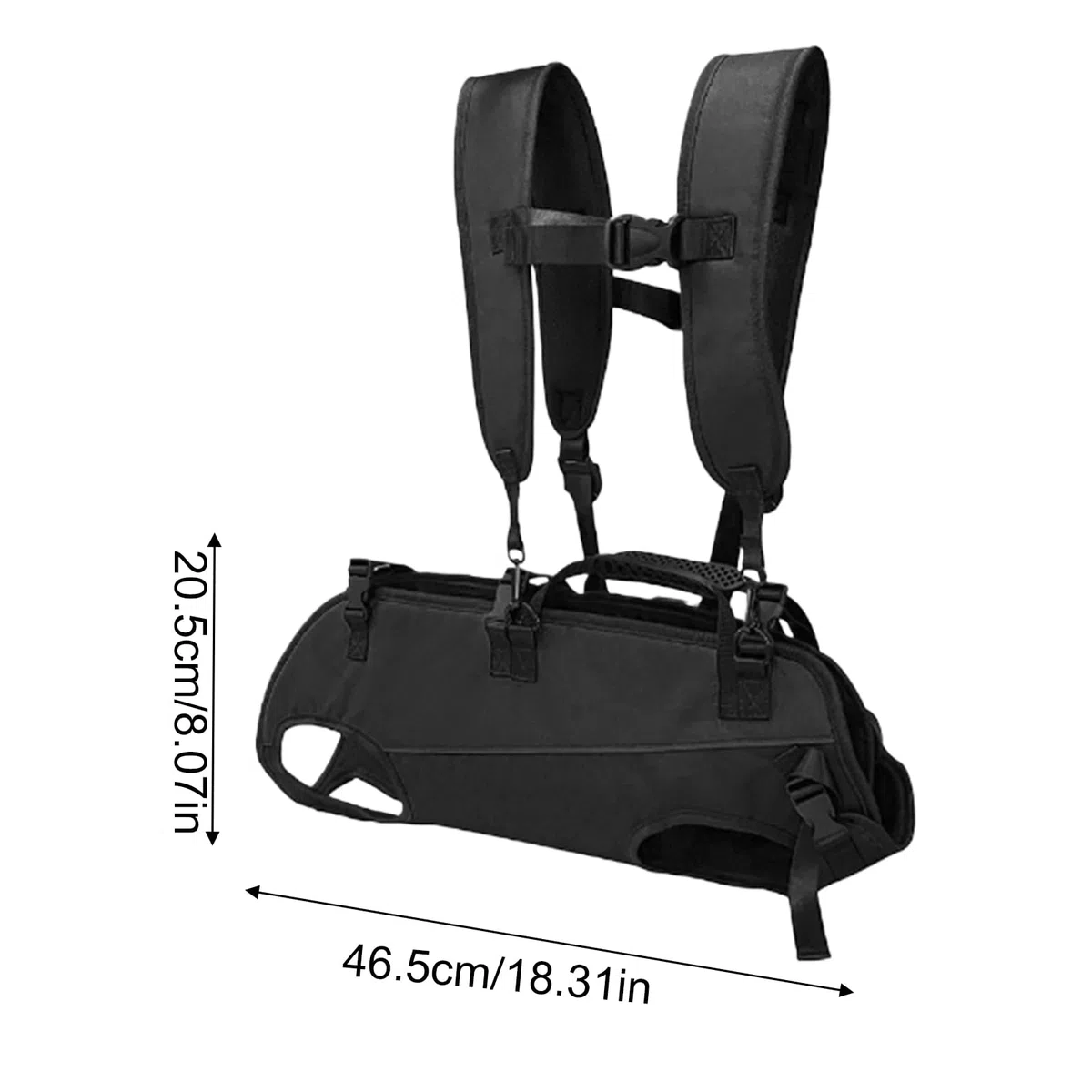 Ceinture de levage pour chien, sangle de levage pour chien | Porteur horizontal réglable portable pour chien - Produits de voyage multifonctionnels portables pour le soutien avant pour la