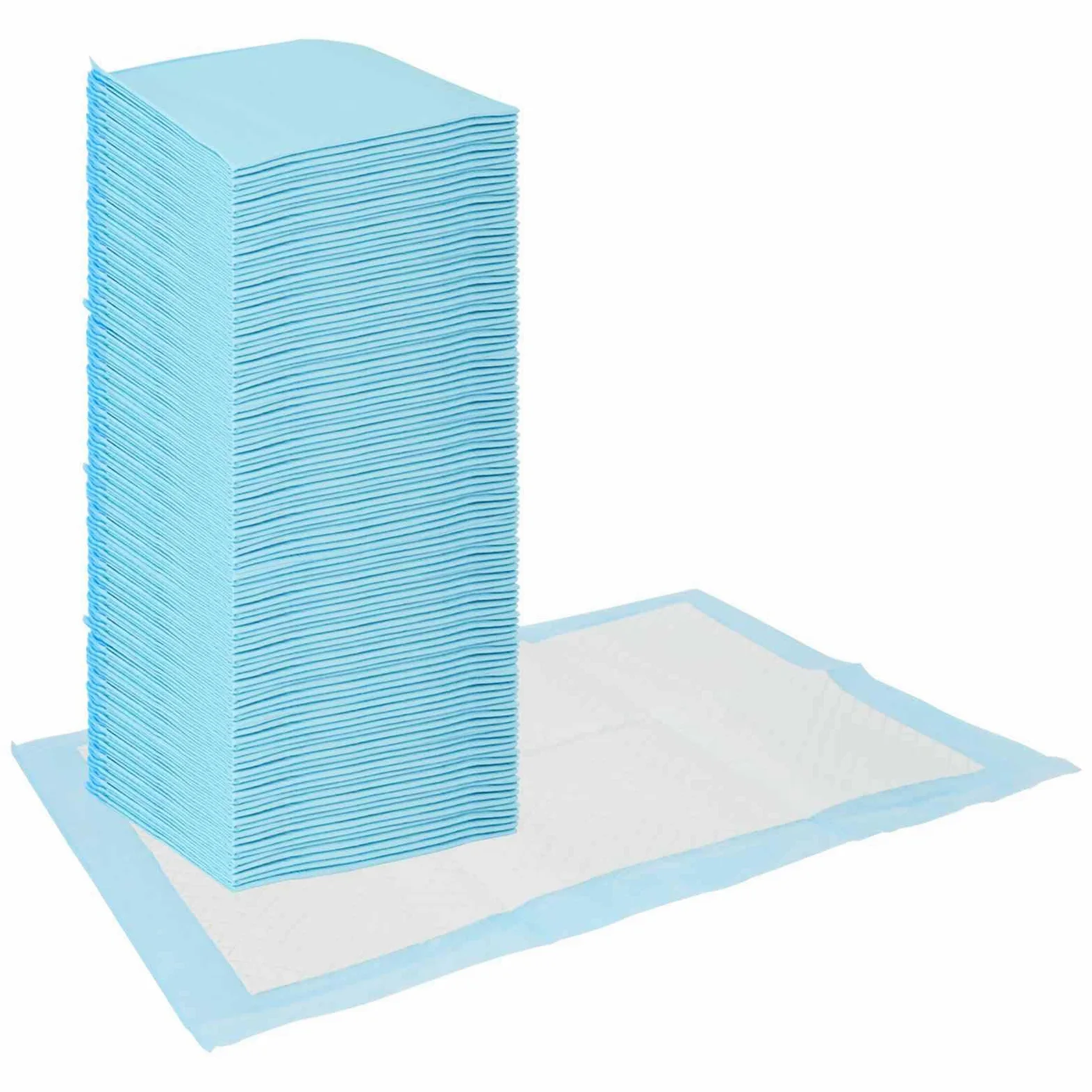Lot de 200 Alaise pour Chien, Tapis Éducateur Hygiénique Jetable Absorbant Alèse Pipi Propreté Educateur pour Chien en Tissu Non tissé 200 pcs 45x33 cm