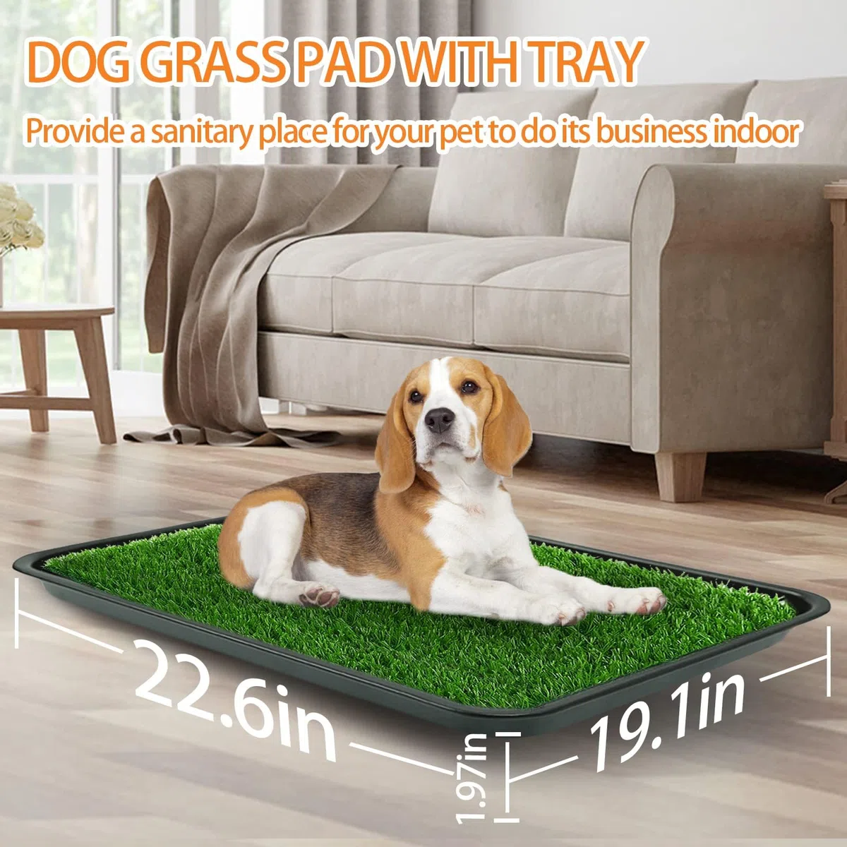 50X60CM Bacs à Litières pour Chiens - Litiere Chien Pipi Pad Chien Herbe-Litiere Chien Interieur-Tapis de Dressage Réutilisable pour de Compagnie-Une Utilisation Intérieure Extérieure