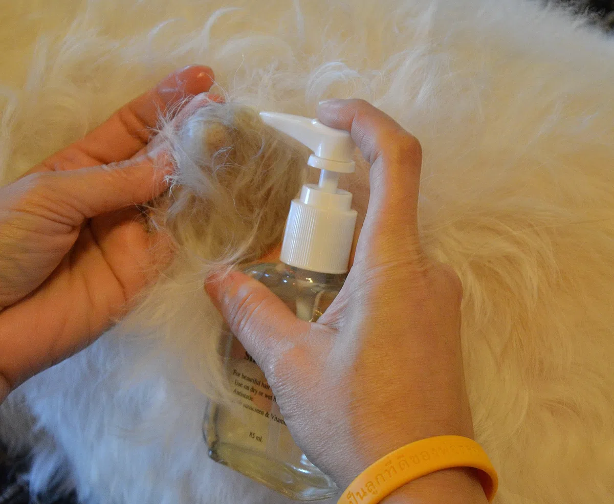DoggyDolly PS001 Silk Coat Lot de 2 soins pour chien