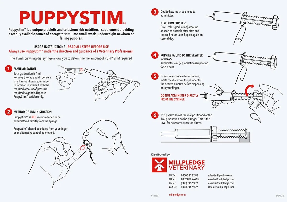 PuppyStim Puppy Probiotic Colostrum