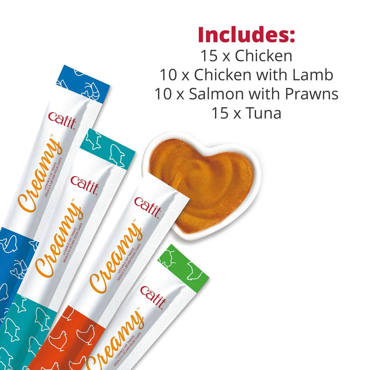 Catit Creamy Multi Pack 50x10gr