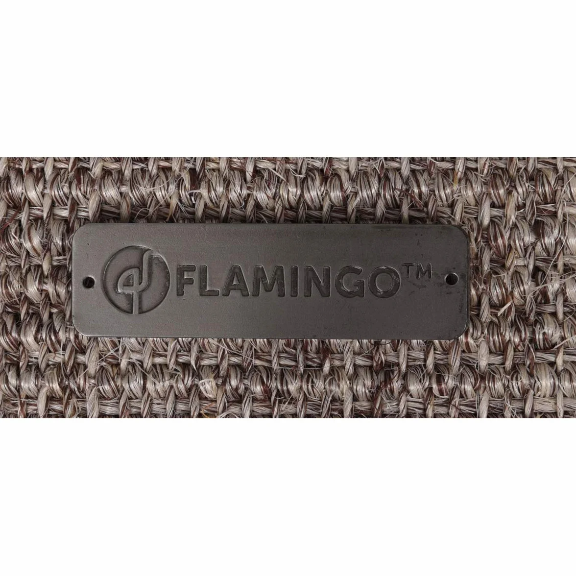 griffoir pour Chat – Tonneau à Gratter pour Chat - Flamingo Greta M - 70 cm Hauteur – Ø 36 cm - Gris & Naturel & Marron Clair