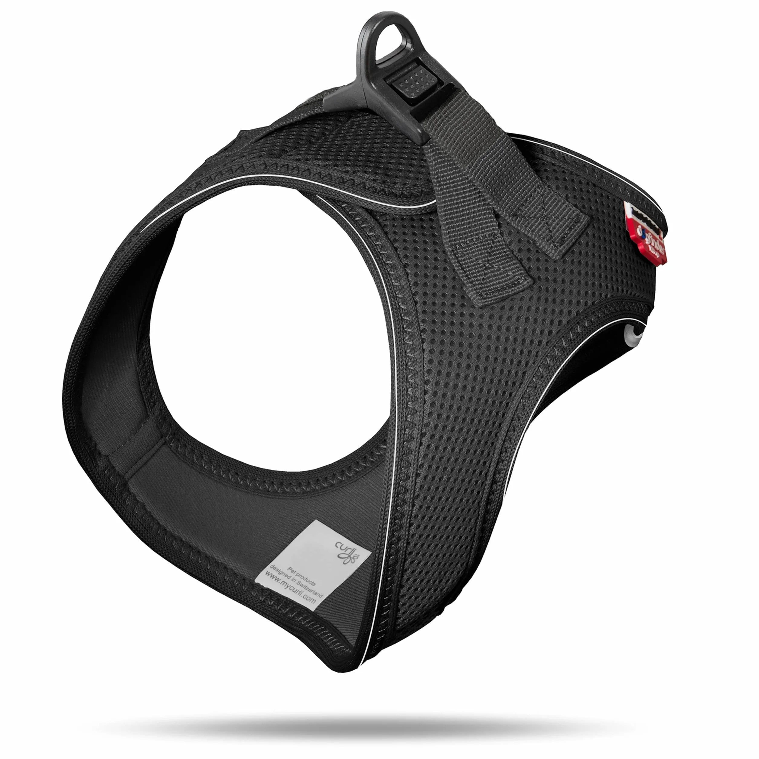 Vest Harness D-Ring Buckle Black 2XS