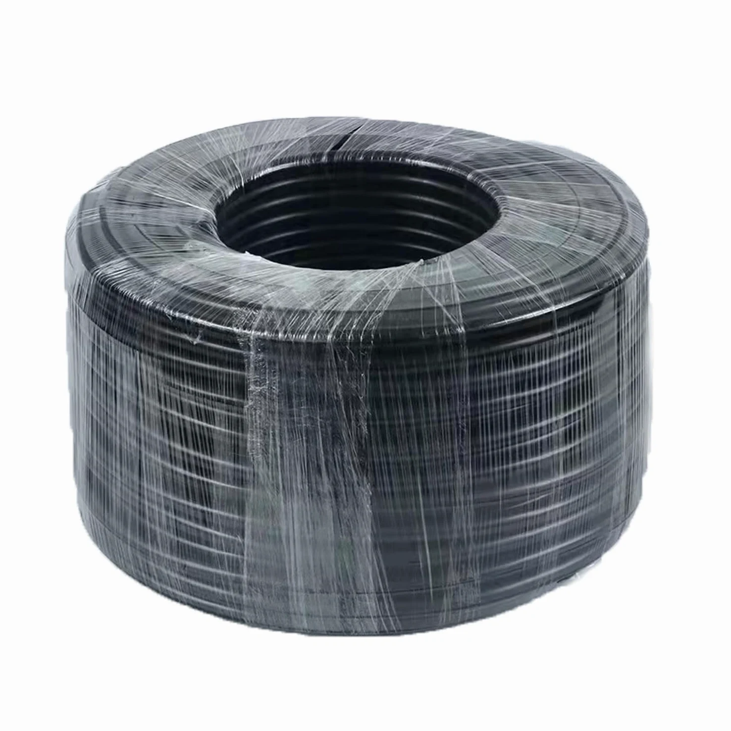 Tuyau d’air Noir Auto-immergé – Tuyau Flexible en PVC pour Pompe à air, Bassin, Aquarium et Bassin à carpes Koi, écologique et Non Toxique pour Poissons et Plantes (DI 9 mm, DE 14 mm, L 5 m)