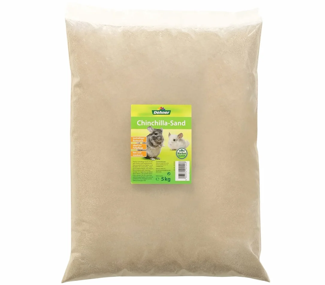 Dehner Sable pour Chinchilla argileux 5 kg