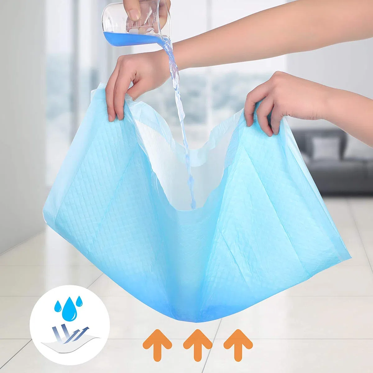 LPM - 120 Tapis Educateurs pour Chiens 60 x 40 cm - Apprentissage pour la propreté - Ultra Absorbant