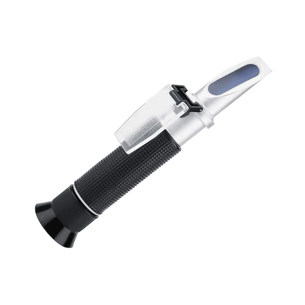 KIKYO Salinomètre, testeur de Concentration de sel d'eau de mer salinomètre 0-100% Portable pour réservoir d'aquarium d'eau de mer