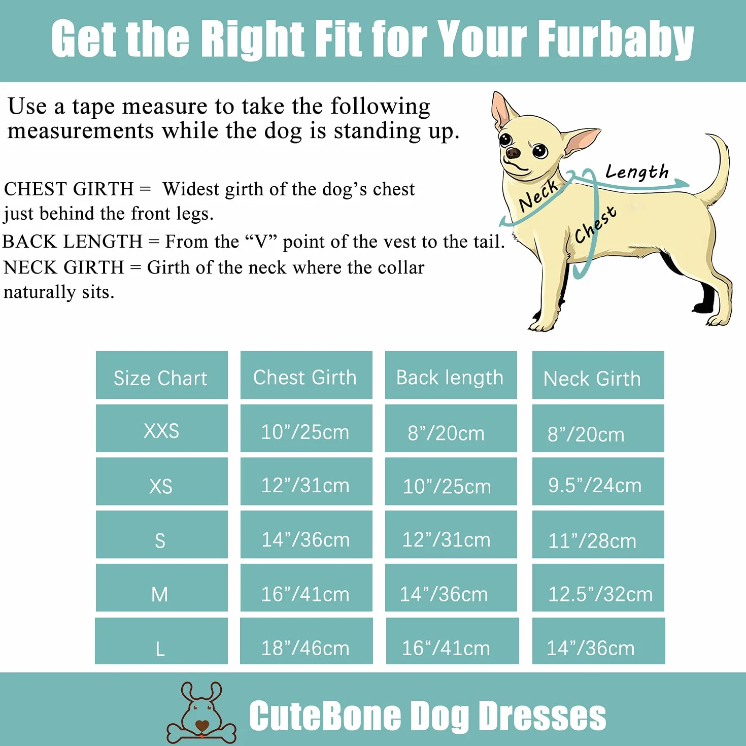 CuteBone CVA57XXS-D Robes d'Halloween en velours pour petits chiens, vêtements pour animaux de compagnie, jupe avec nœud et corde à poils