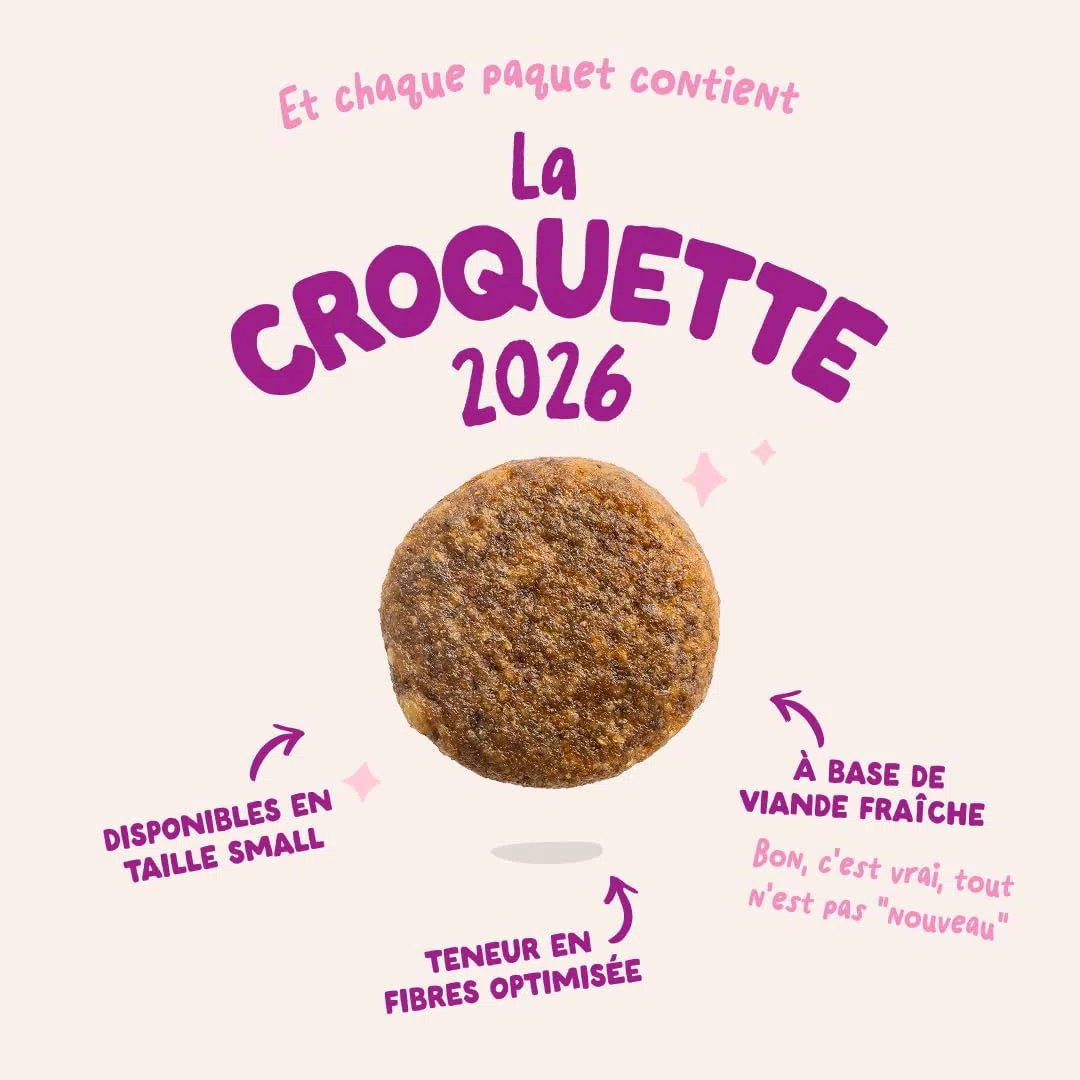 Edgard & Cooper Croquettes Chiot Sans Céréales Pour Chiens Adultes Medium (2.5kg), Canard Et Poulet Frais, Teneur En Fibres Adaptée Aux Chiots, Recette Naturelle, Jamais De Farine Animale
