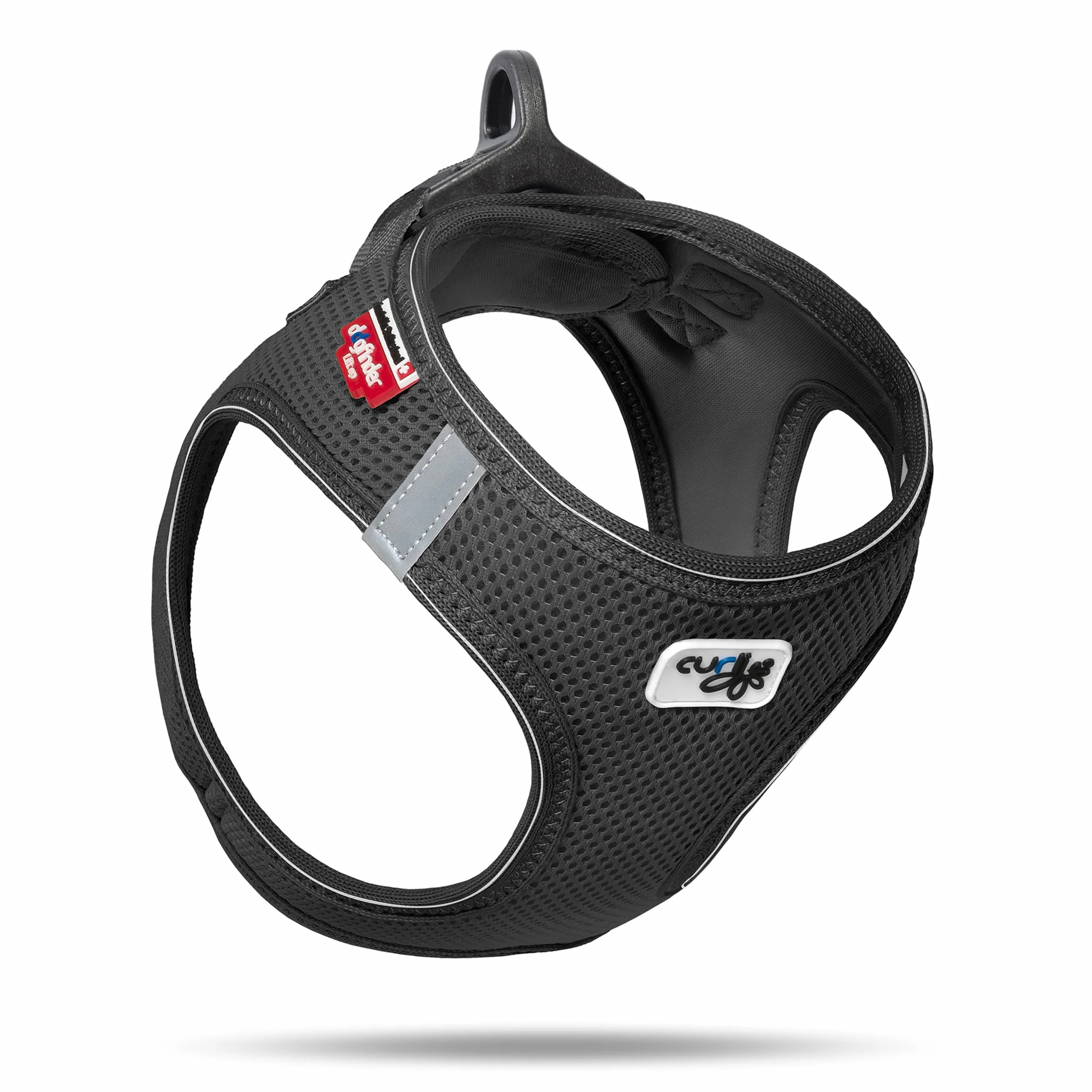 Vest Harness D-Ring Buckle Black 2XS
