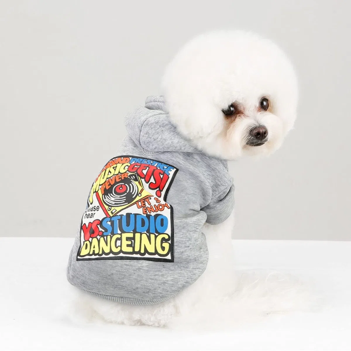 Sweat à Capuche pour Chien Personnalisé, Vêtement Hiver, Luxury Dog Clothes, Pull Grande Taille (2XL, Rose)