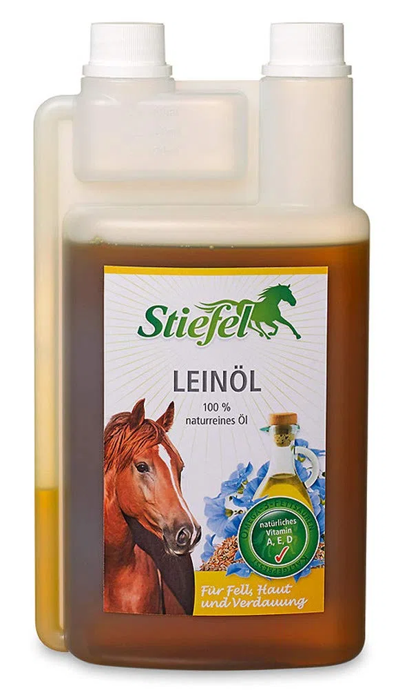 Stiefel Huile de lin pour pelage et digestion - 1 litre