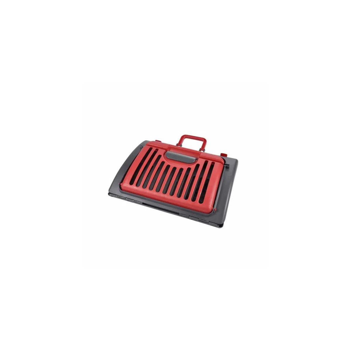 Love Story, Caisse de Transport Pliable Plastique 46 x 35 x H33 cm Anthracite Rouge