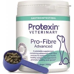 Pro-Fibre Advanced 500g, aliment complémentaire pour chien, sources de fibres multiples pour soutenir la fonction digestive normale et la santé intestinale